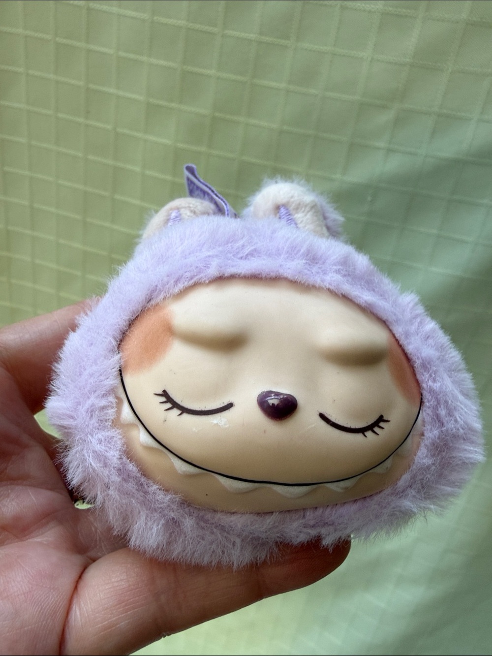 The Monsters Pop Mart Plush Lavender Small Pet Snuggle Toy/Keychain
